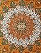 RAJRANG Queen Star Hippie Mandala Tapestry Bohemian Psychedelic Wall Hanging Tapestries Bedspread Bedding Bed Cover