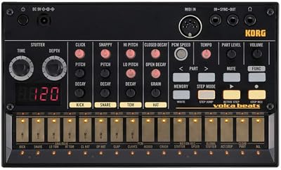 Korg volca Beats Analogue Rhythm Drum Machine Synthesizer