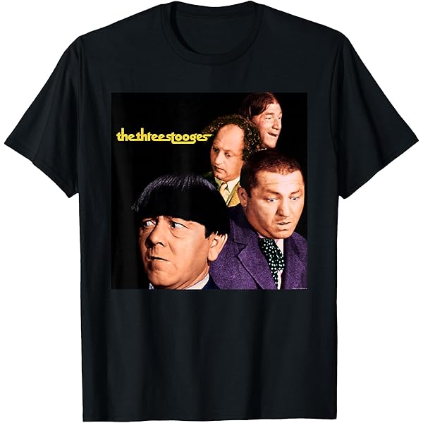Amazon.com: The Three Stooges First Album Premium T-Shirt