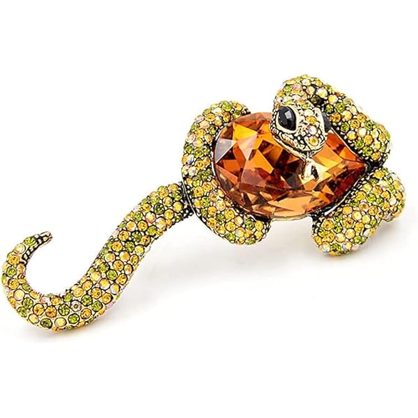 Handcrafted Snake Brooch & Lapel Pin Set | Rattlesnake, Cobra, Python In Pewter, Copper, Gold | Made In USA