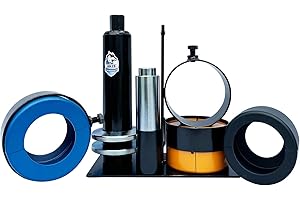 HKTE TOOLS&EQUIPMENT HKTE Carrier & Pinion Bearing Puller - Designed for Dana 30, 40, 60, 70, 80, and Ford 8.8'', 9.75'', 10.25" Bearings, with a Clamshell Carrier Bearing Puller for efficient use.