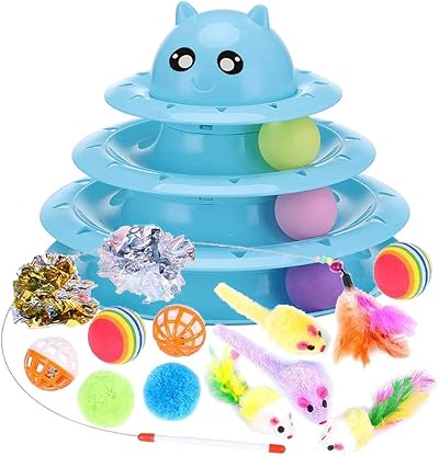 Speedy Panther 14 Pack Interactive Cat Toys Indoor Kitten Toy Set