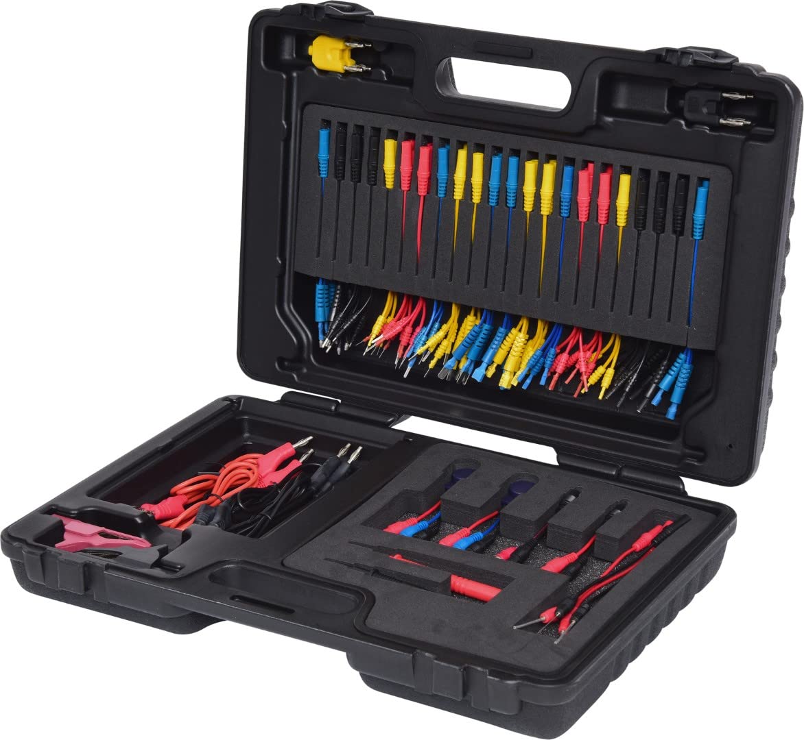 KS Tools 150.0950 12/24V Master diagnostic test and measurement lead set, 92 pcs