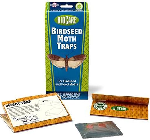 Amazon Com Biocare Superior Birdseed Pantry Moth Traps With