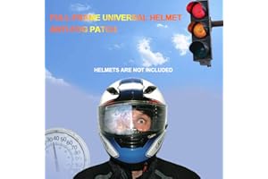 LVOERTUIG Anti Fog Film for Helmet, Helmet Visor Film Universal Helmet Visor Anti-fog Waterproof Insert, Helmet Lens Sticker Anti-fog Film Anti-fog Shield Film