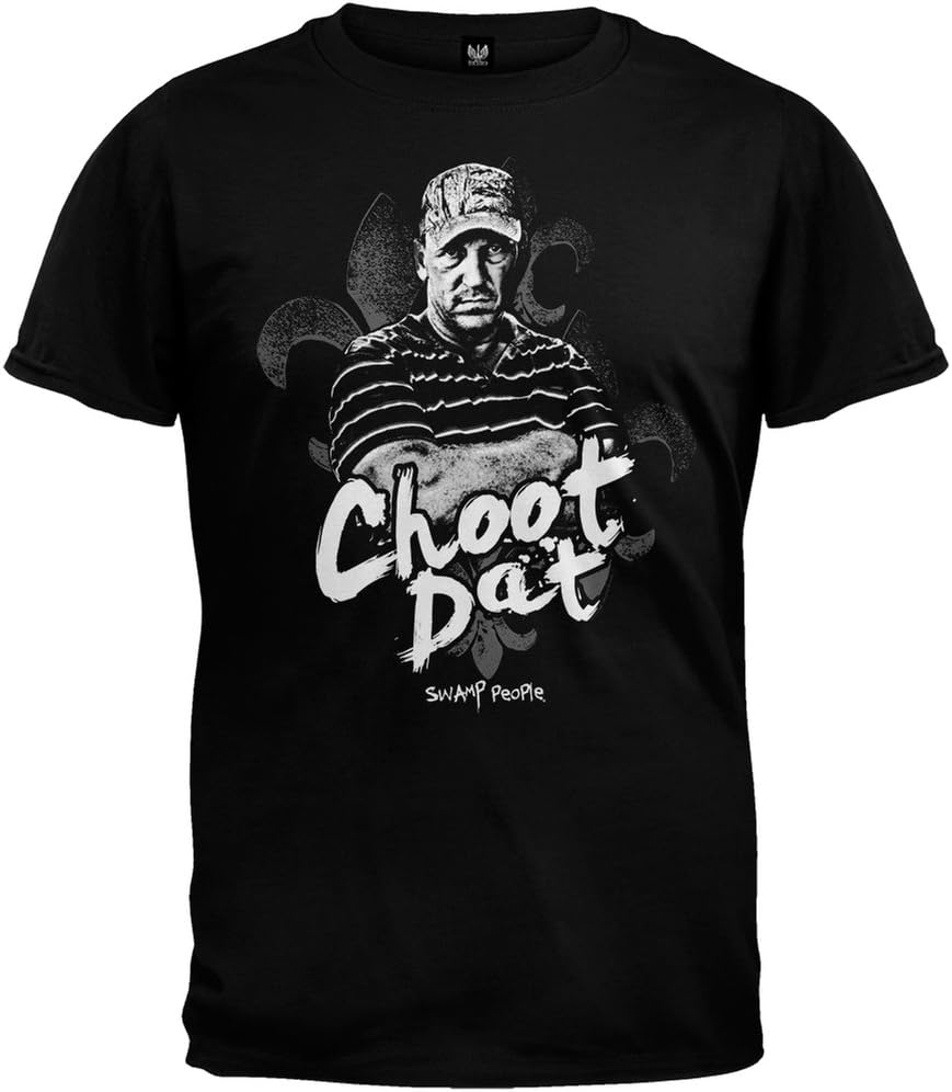 Old Glory Swamp People - Mens Choot Dat T-shirt Small Black