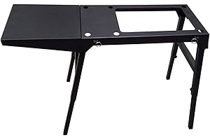 SafBbcue Universal Adjustable Griddle Stand Compatible for Blackstone 17 inch/22 inch Tabletop Grill, Fit BIG HORN, MaxKare Propane Tabletop Grill