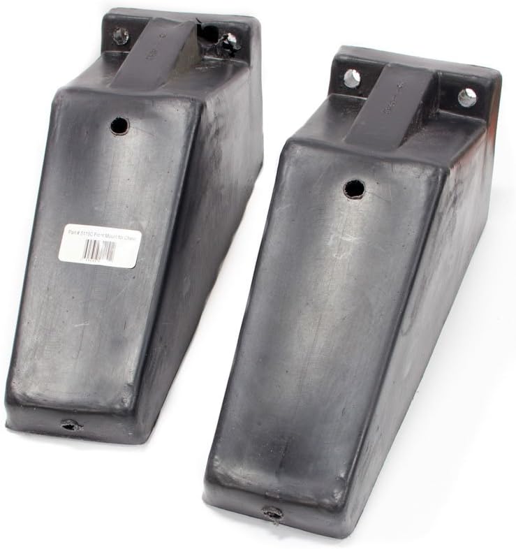 Scribner Plastics Scribner 5115C Front Motor Mounts(Chevy for 5115), 1 Pack