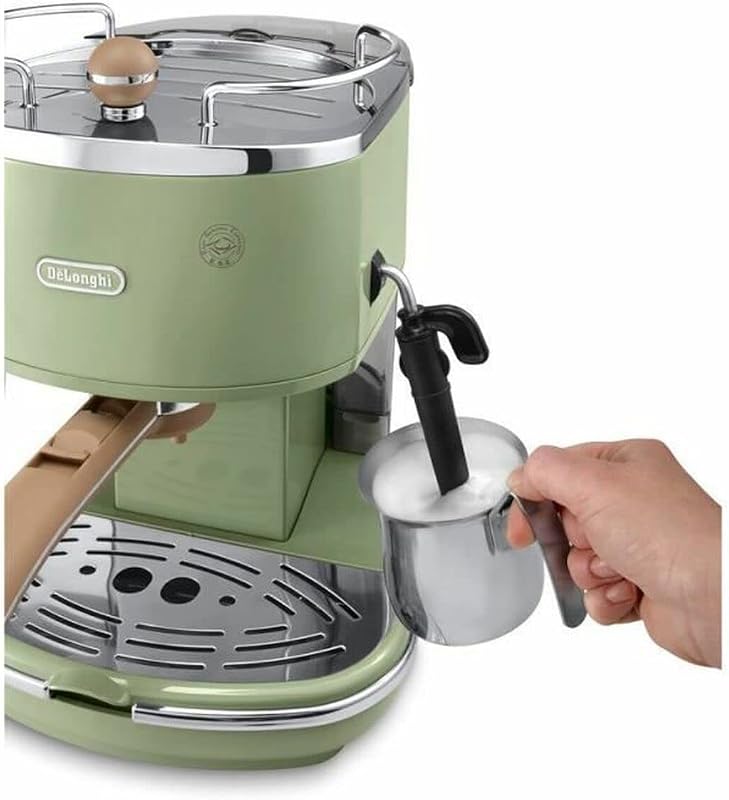 Icona Vintage - Cafeteira de Espresso com Espumador Manual de Leite