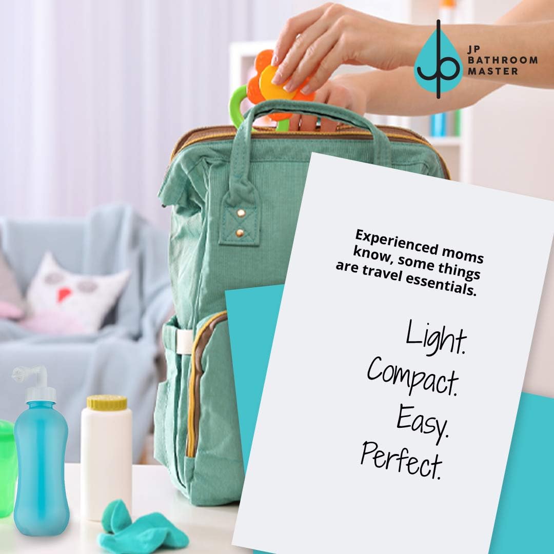 JP Bathroom Master's Postpartum Perineal Cleansing Portable Travel Bidet - - 