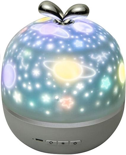 Amazon 最新版 プラネタリウム スタープロジェクター 家庭用ライト 星座ライト 寝かしつけ プロジェクター おもちゃ ベッドサイドランプ 音楽再生 海 星座 360度回転ライト 6種類投影映画フィルム 自宅用 本格的 人気おもちゃ Usb充電式自宅用 子供プレゼント