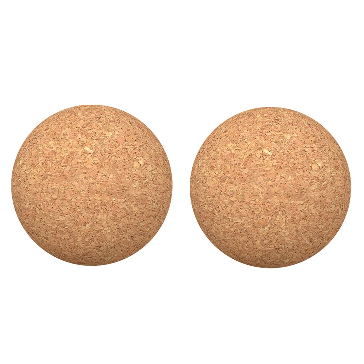 Alnicov 2 PCS Cork Massage Ball,Cork Balls for Massage Trigger Point Therapy Ball,Cork Ball Roller for Muscle Tension,Muscle Knots,deep Relief