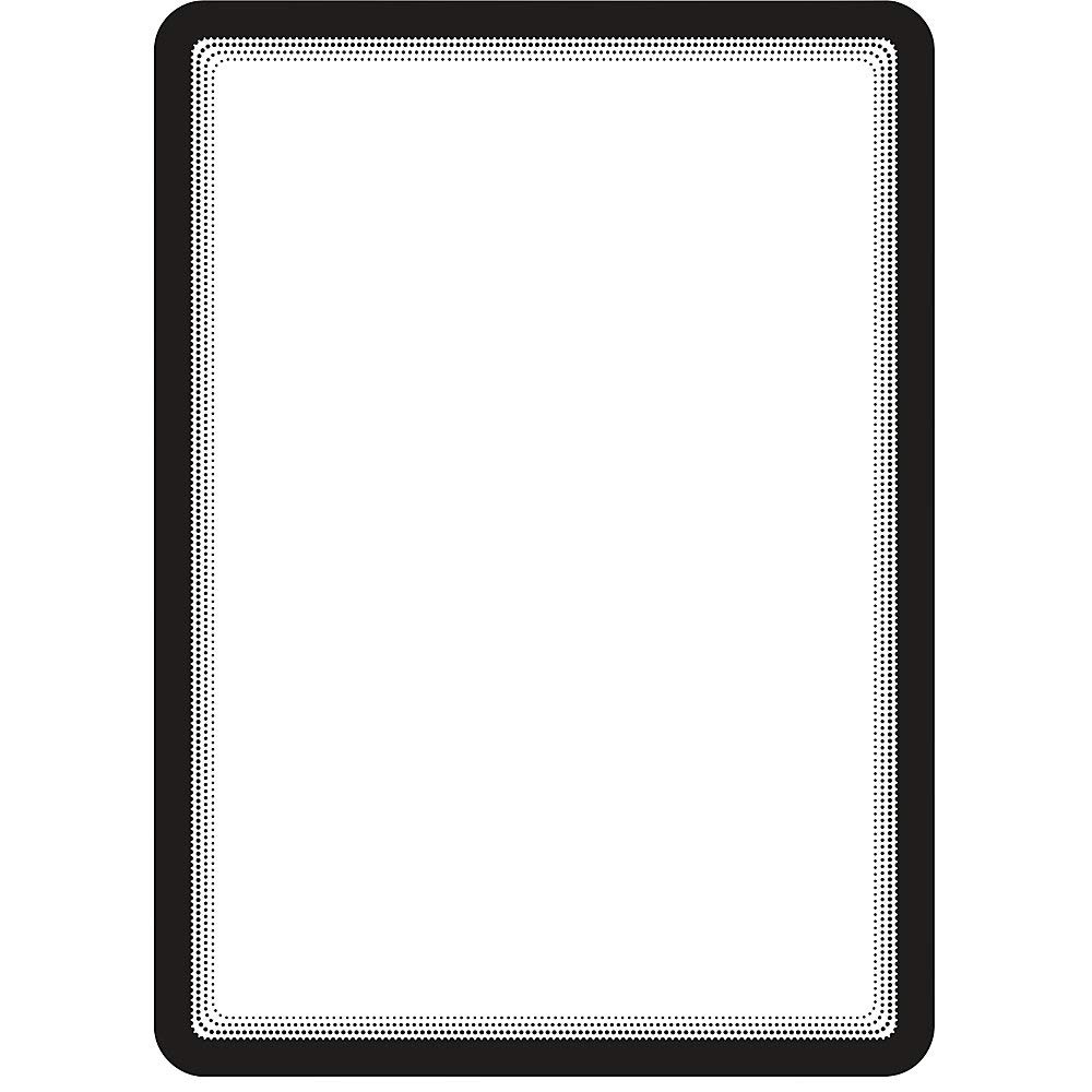 Tarifold Magneto A4 Magnetic Back Display Frame - Black (Pack of 2)