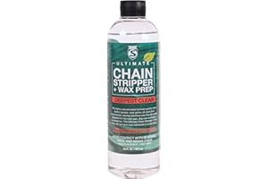 SILCA Ultimate Chain Stripper and Wax Prep, 16 oz - Quick One-Step Bike Chain Cleaner & Degreaser for Road, Gravel & MTB Bicycle Chains, Easy and Residue-Free for Factory or Used Chains