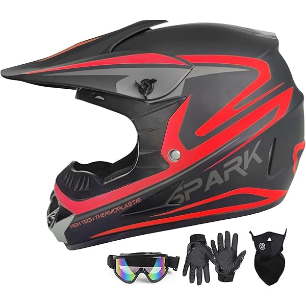 Casco Integral Niño Casco De Motocross Integral Para Adultos