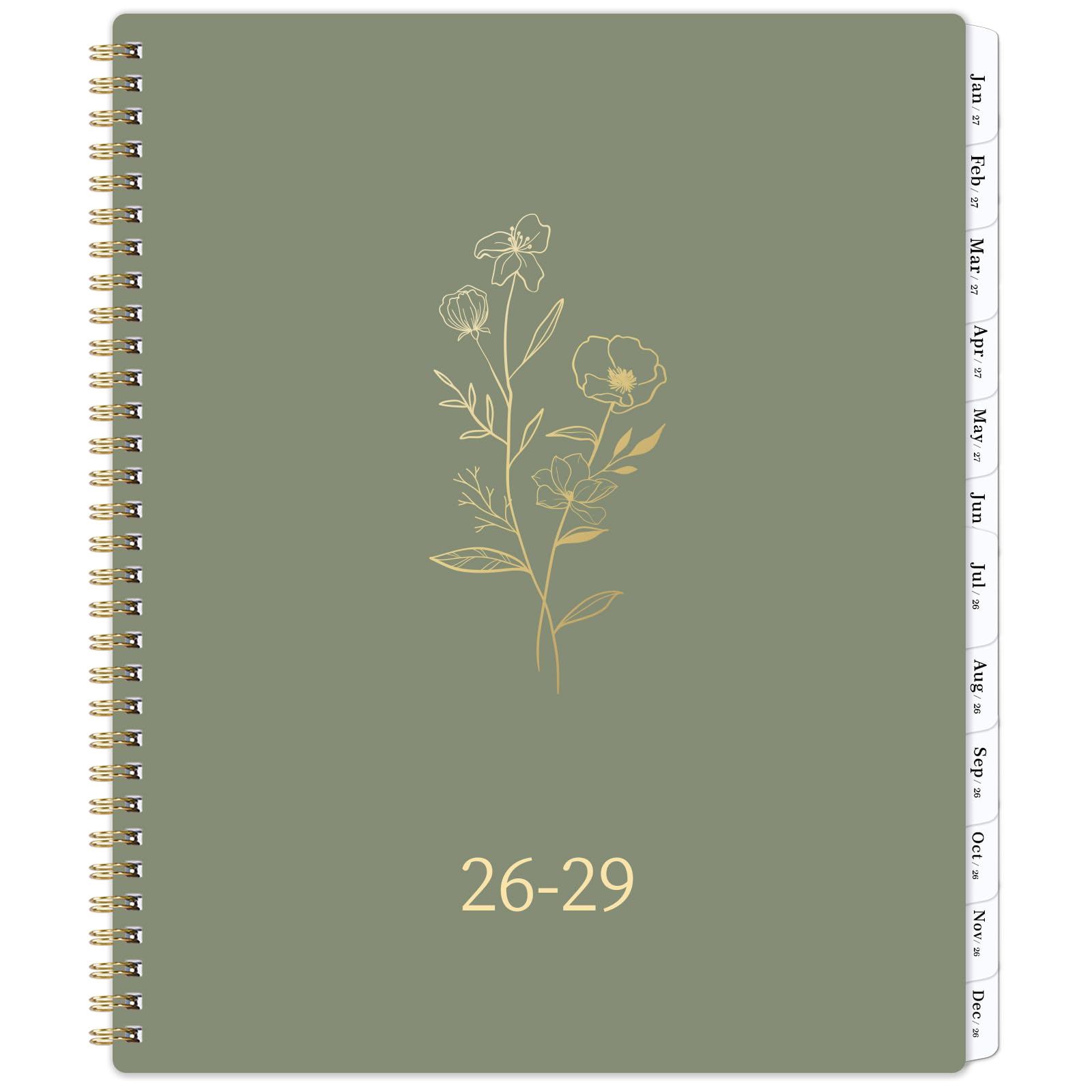 Photo 1 of 2026-2029 Monthly Planner/Calendar - 3 Year Monthly Planner 2026-2029, Jul 2026 - Jun 2029, 9" x 11", Calendar Planner with Tabs, Inner Pocket, Holidays, Notes Pages
