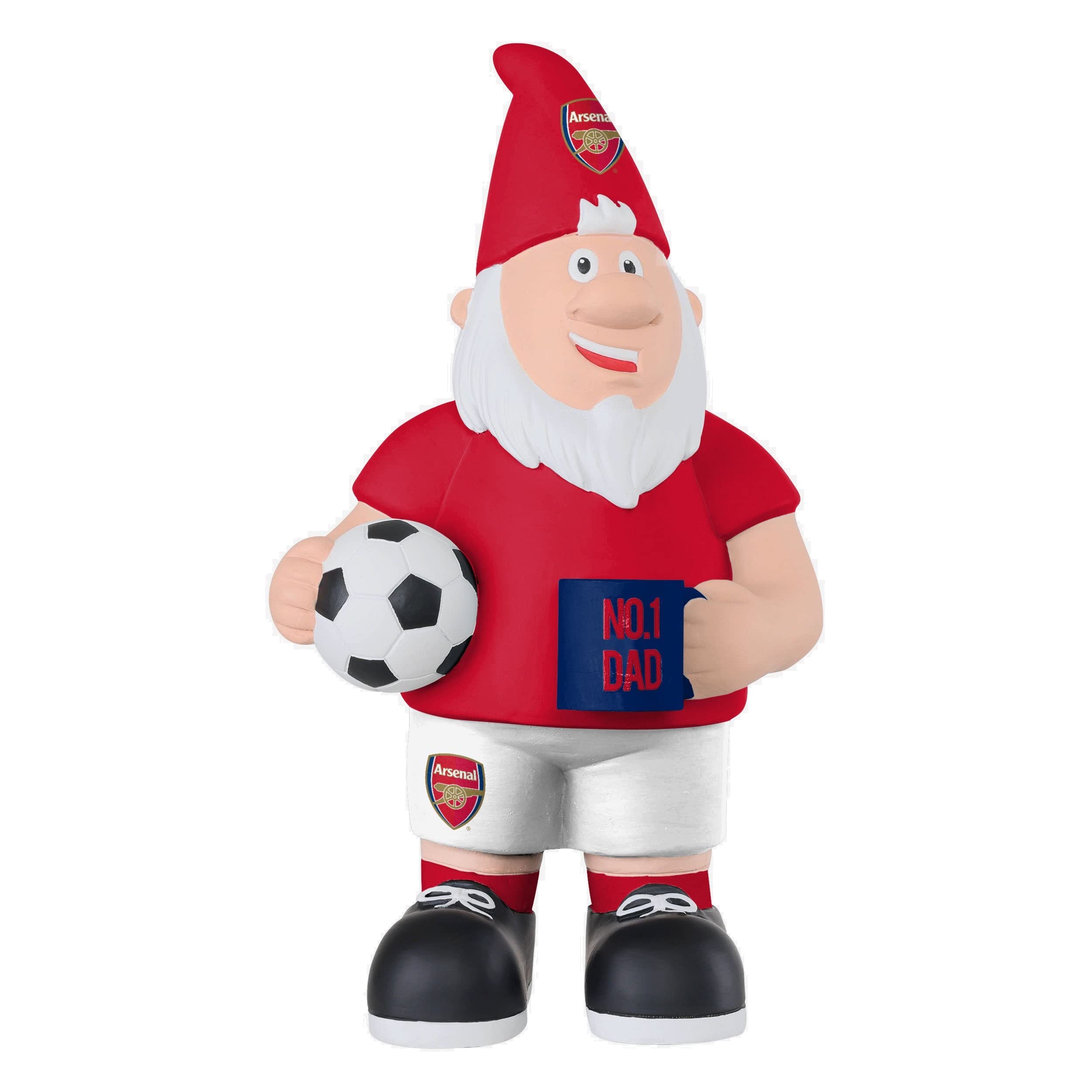FOCO Premier League Arsenal FC Number 1 Dad 25cm Garden Patio Ornament Gnome