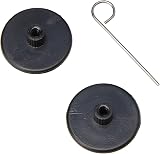 KnitPro Interchangeable Cable with Silver Connectors 50 cm Black view 2