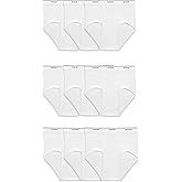 Fruit of the Loom mens Underwear Briefs, Tag Free & Moisture Wicking, Assorted Color Multipacks
