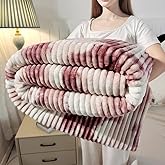 Ultra Soft Fleece Throw Blanket Twin Size Sherpa Fluffy Comfy Blankets Machine Washable for Couch, Queen Bed, Women, Kids, Friends Gift (60"x80",Tie Dye Pink)