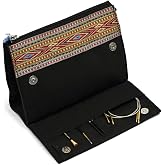 Lantern Moon - Lantern Moon Canvas Black (20x15cm) Handmade Tool Kit with Magnetic Closure - 1 Set