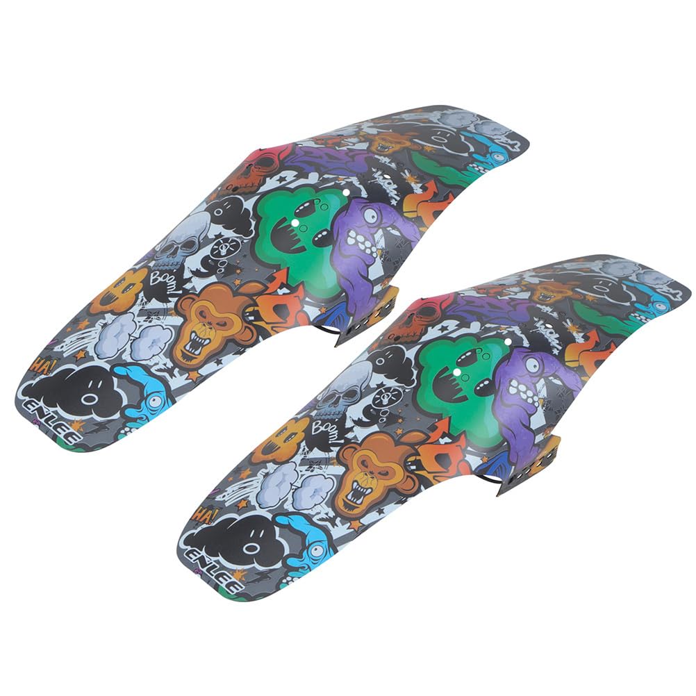 BESPORTBLE 2Pcs Bicycle Mudguards Bicycle Road Bike Jewelry Accessories Bike Front Mud Guard Kids Bicycles Road Mud Guard Rear Mudguard Cycling Tire Front Bike Child Pp Mountain Bike