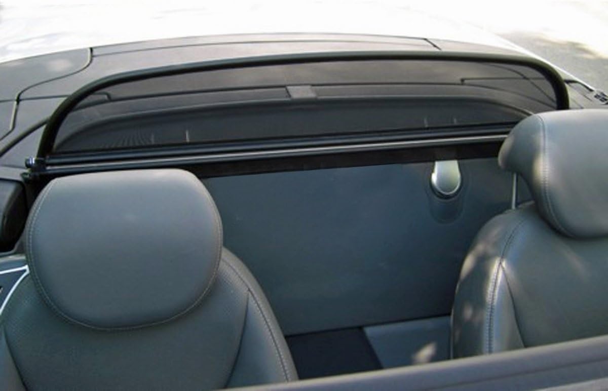 Just Roadster Wind Deflector fits Mercedes SL R230 2001-2011 Mesh Black