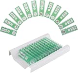 BOJACK 48 PCS Prepared Microscope Slides Set Animals Insects Plants Flowers ABS view 6