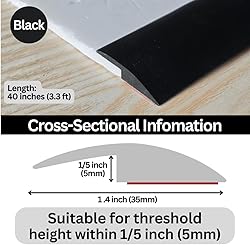 Floor Transition Strip Self Adhesive Carpet Wood