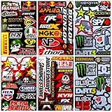 6 Metal Mulisha Yamaha Kawasaki Rockstar Energy ATV Helmet Motorcycle Motocross Decal Racing Sticker