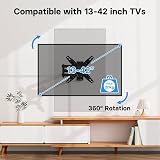 BONTEC TV Wall Mount 13-42 Inch Full Motion Up to 20kg VESA 200x200 view 3