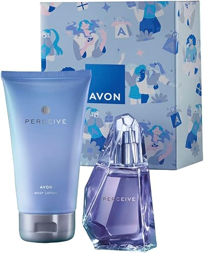 Avon Perceive Perfume Gift Set Two Piece EDP 50ml Body Lotion 150ml