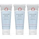 First Aid Beauty - Ultra Repair Cream, Intense Hydration Whipped Colloidal Oatmeal, Clinically Proven to Strengthen Skin Barrier in 7 Days & Helps Relieve Eczema, Luxury Moisturizer, 2 oz, 3 ct
