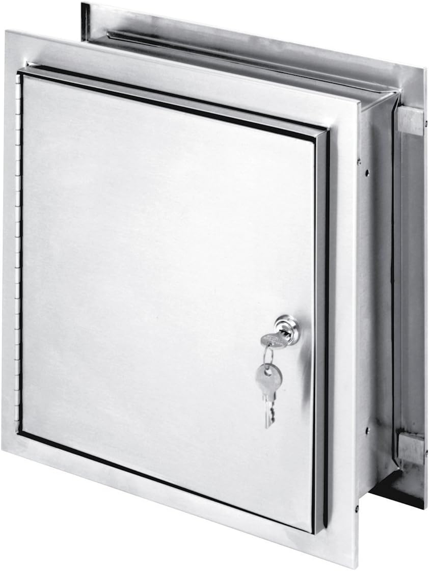 Omnimed181785 Pass-Thru Cabinet with Adjustable Flange