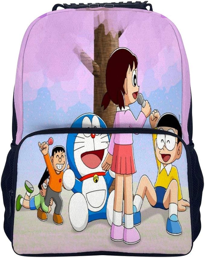 Amazon Co Jp ドラえもんバックパック学生バックパック 男の子 女の子 リュック 多機能 大容量メンズ レディース 旅行 リュックサック 学生 キッズ バックパック 鬼滅の刃 グッズ ホーム キッチン