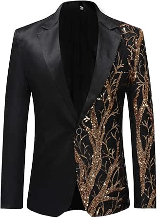 gold blazer jacket