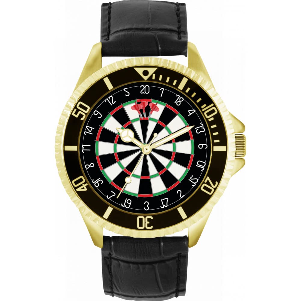 Toff London Mens Dartboard 180 Watch
