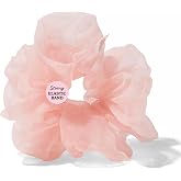 Mane Sugar Cloud Hair Scrunchies XL - Extra Large Scrunchies for Women with a Strong Elastic Band - Cute Hair Accessories for Curly, Coily or Wavy Textures - Stocking Stuffers for Teen Girls (1 Count)