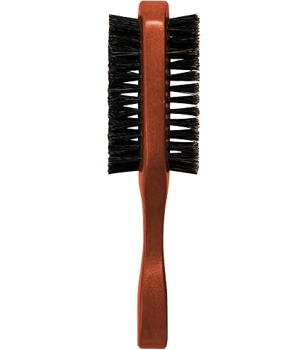 Amazon.com : Brown/Black Wood Finish Double-Sided Men's Club Brush