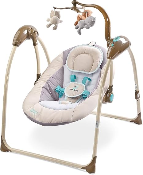 Tero 8085 Balancelle Electrique Pour Bebe Loop Beige Amazon Fr Bebes Puericulture