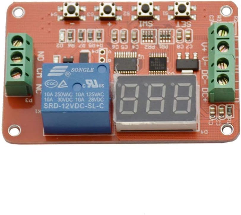 DVB01 DC5V 12V Digital Window Voltage Comparator Volt Voltage Measurement Range 0-100V Interface Charging Discharge Monitor