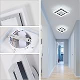 AUA LED Ceiling Light 24W Modern Black White 6500K 1800LM 220V view 5