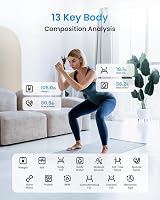 RENPHO Body Fat Scale Bluetooth Digital Scale with App White view 4