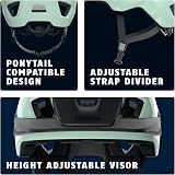 ABUS MoTrip MTB Helmet – Adjustable Peak, Ponytail Fit, Unisex view 3