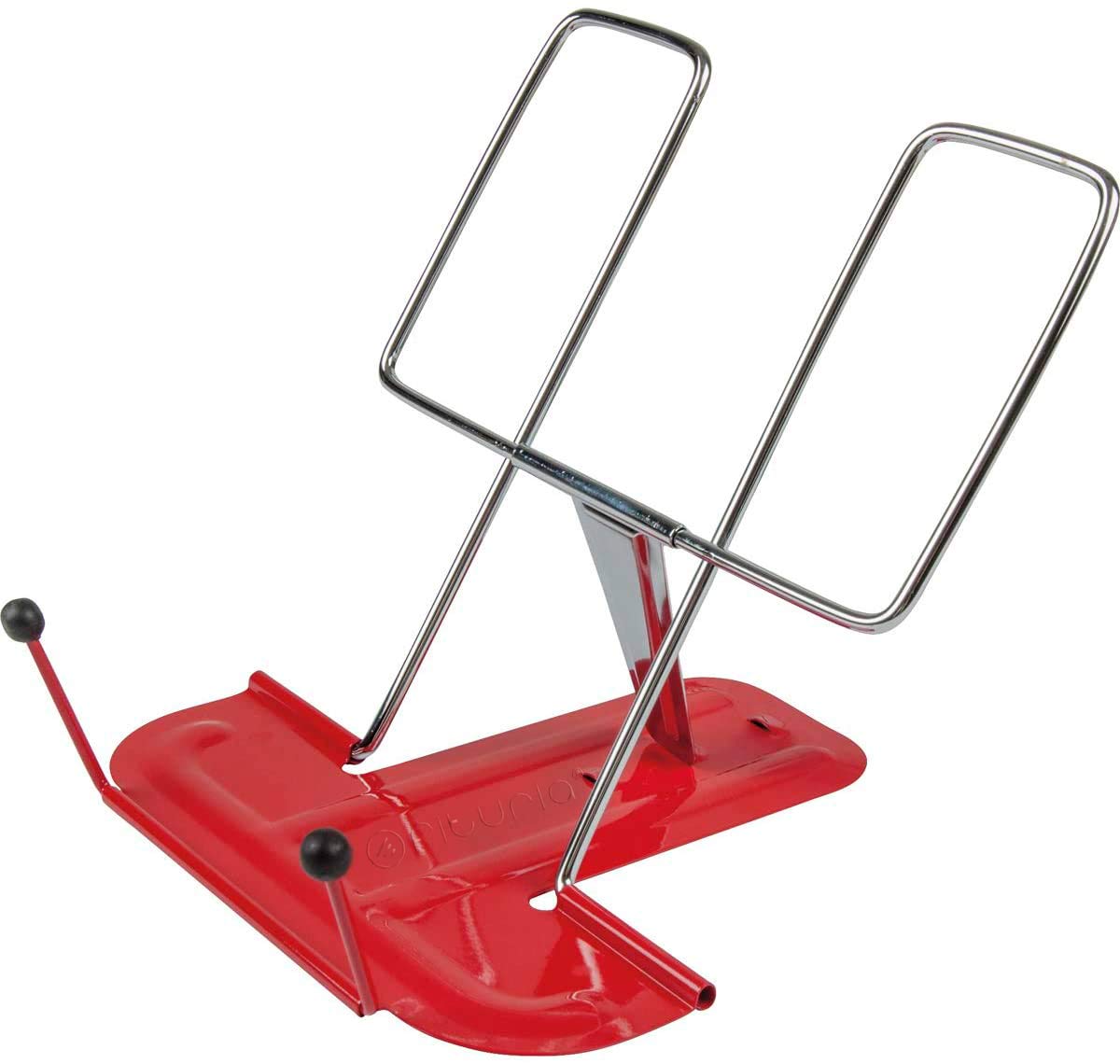 OFITURIA Metal Desk Stand with 3 Tilts – Holder for Books, Notebooks, Tablets, Adjustable Document Stand – Dimensions 17.5 x 10 x 23.5 cm (1 Unit)