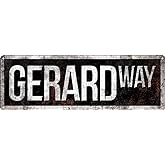 Gerard Way Wall Decor - Metal Tin Sign 6x16 Inch For Garage, Man Cave, Bar & Kitchen