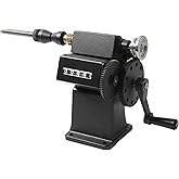 FUZIDDN Coil Winding Machine with Digital Counter for Guitar Winder 150mm | Professional coil winder for motors and transformers. Precision guitar pickup winding machine design for hobbyists and makers