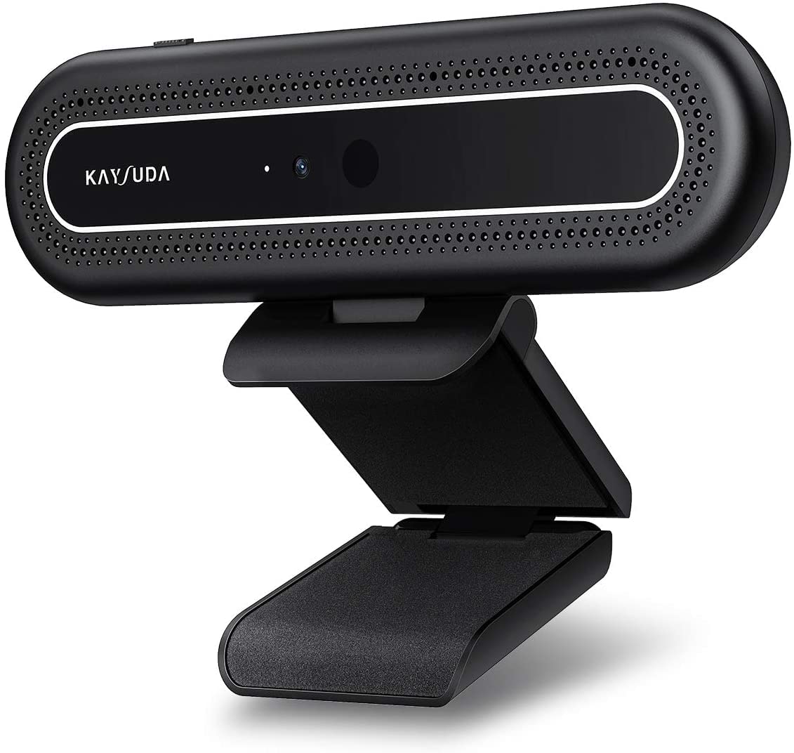 Kaysuda CA20 Face Recognition USB IR Camera for Windows Hello Windows 10, Web Camera Up to 1080P (Entry Level) with Dual Omnidirectional Microphone for Video Conference and Home Office