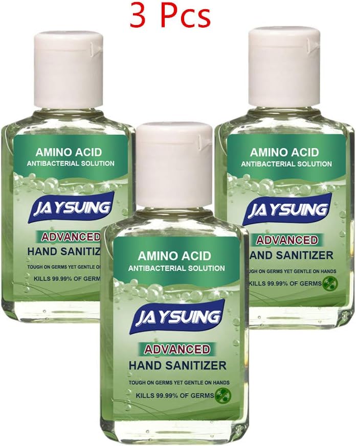 YZG LIFE Advanced Hand Sanitizer with Aloe, 80g Amino Acid Antibacterial Handwash Refreshing Hand Soap Travel Size for Office, School, Home, Kills 99% of Germs