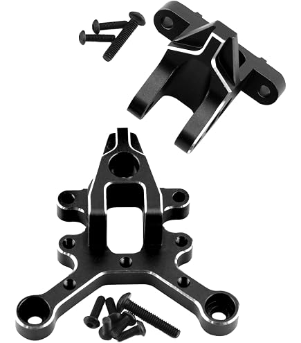 Aluminum Front & Rear Center Brace Mount Upgrade For Arrma 6S 1/8 & 1/7 Models - Replaces ARA320500 (Kraton, Outcast, Mojave, Infraction, Etc.) - View #11
